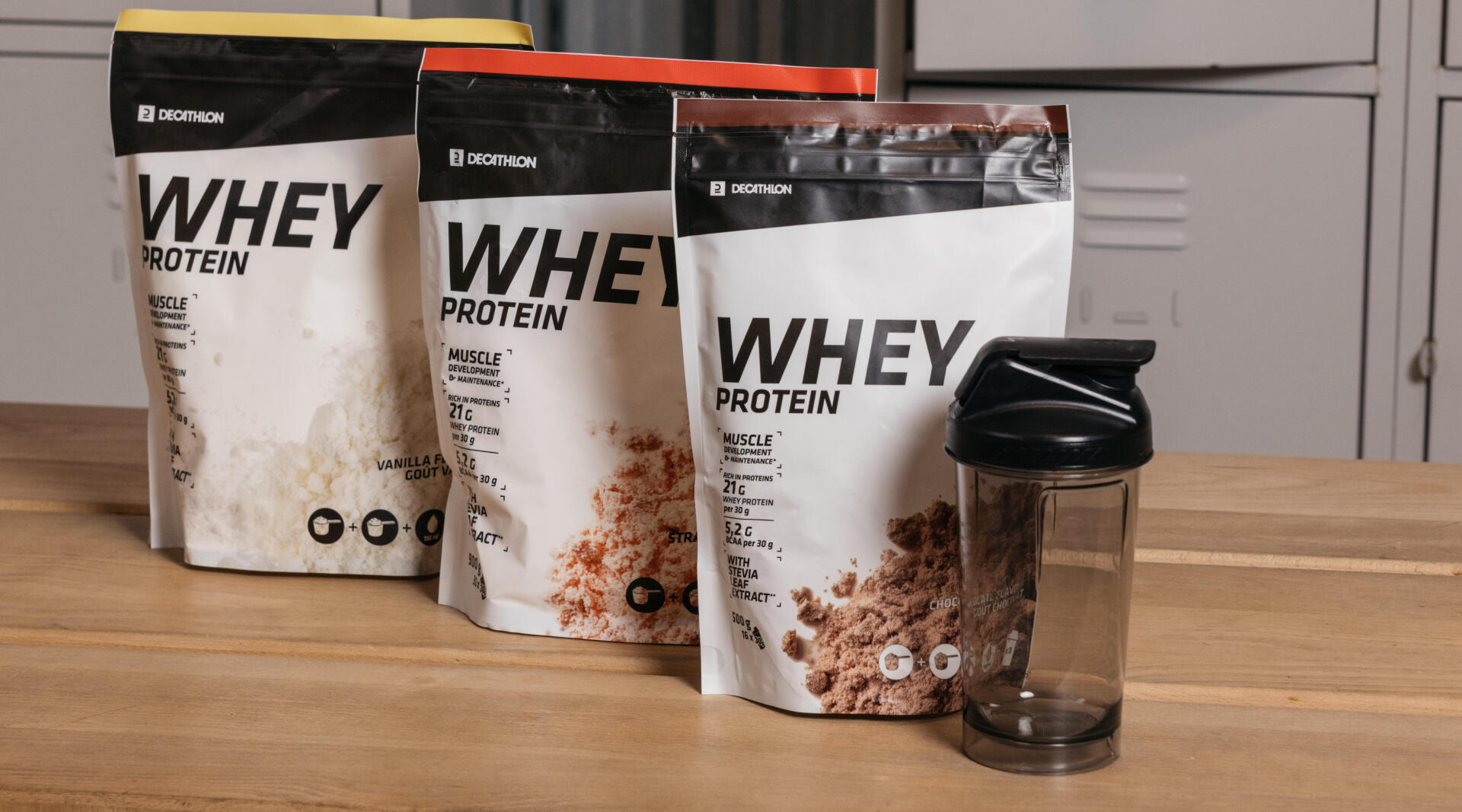 oferta decathlon de proteína whey