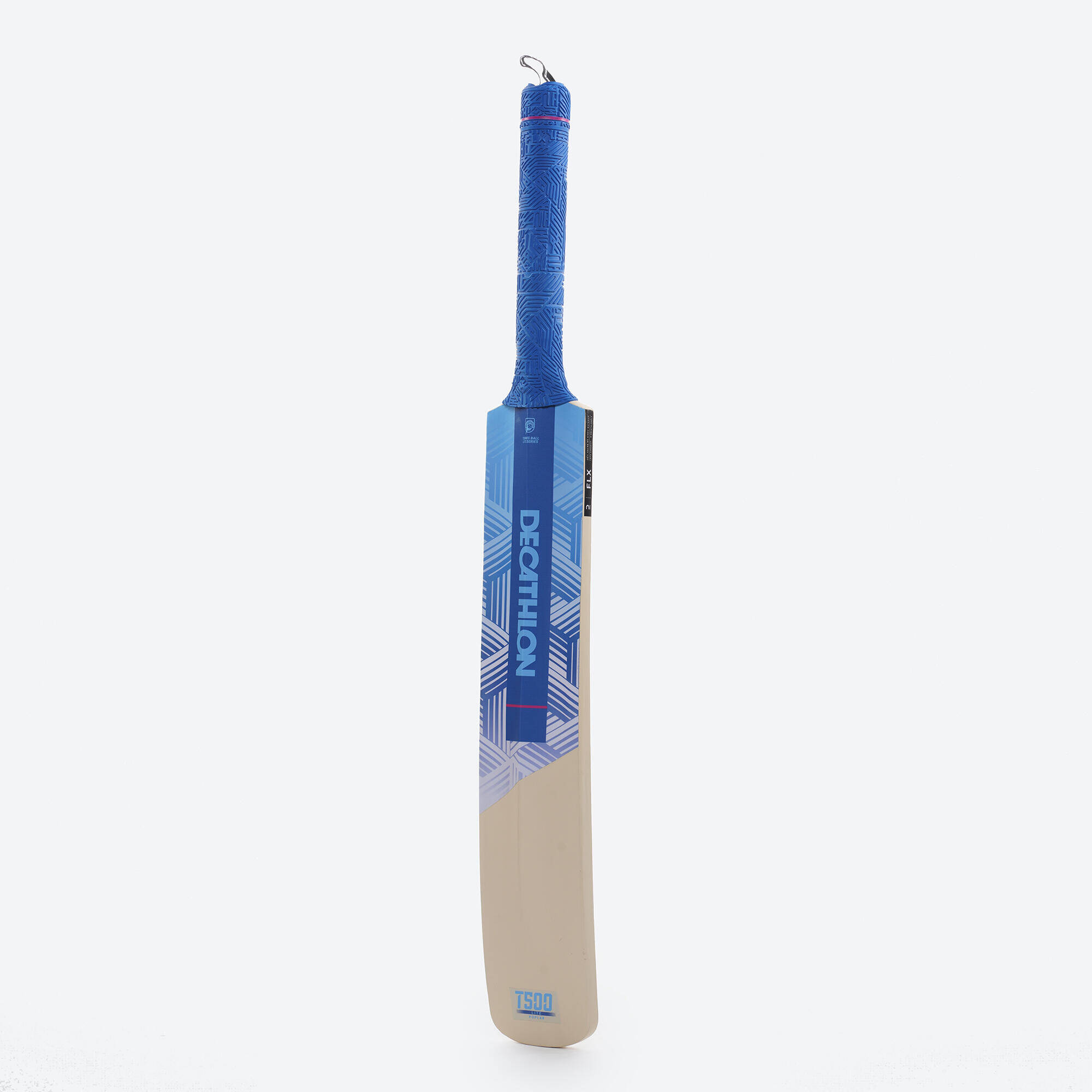 Kids Cricket Bat Size 4 for Tennis Ball T500 Light - Blue -  4