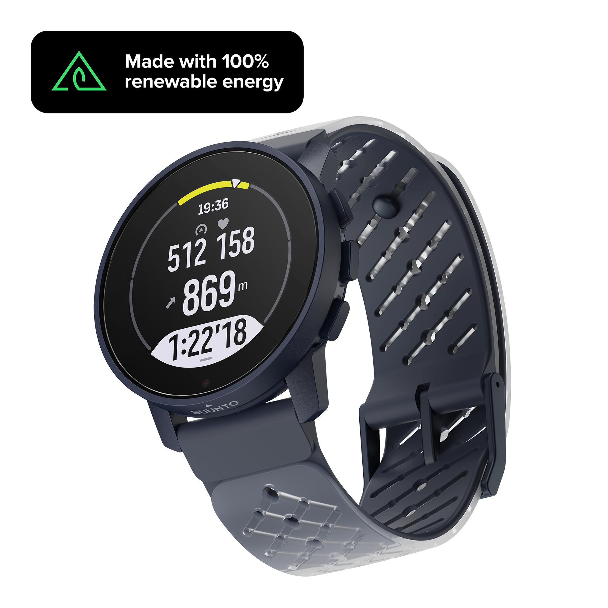 SUUNTO 9 PEAK PRO Men's Women's GPS HRM Multi-sport Watch - OCEAN/BLUE 4/8
