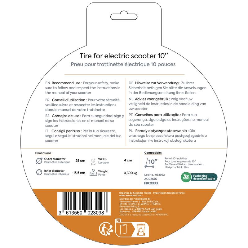 PNEU 10 POLEGADAS PARA TROTINETE ELÉTRICA