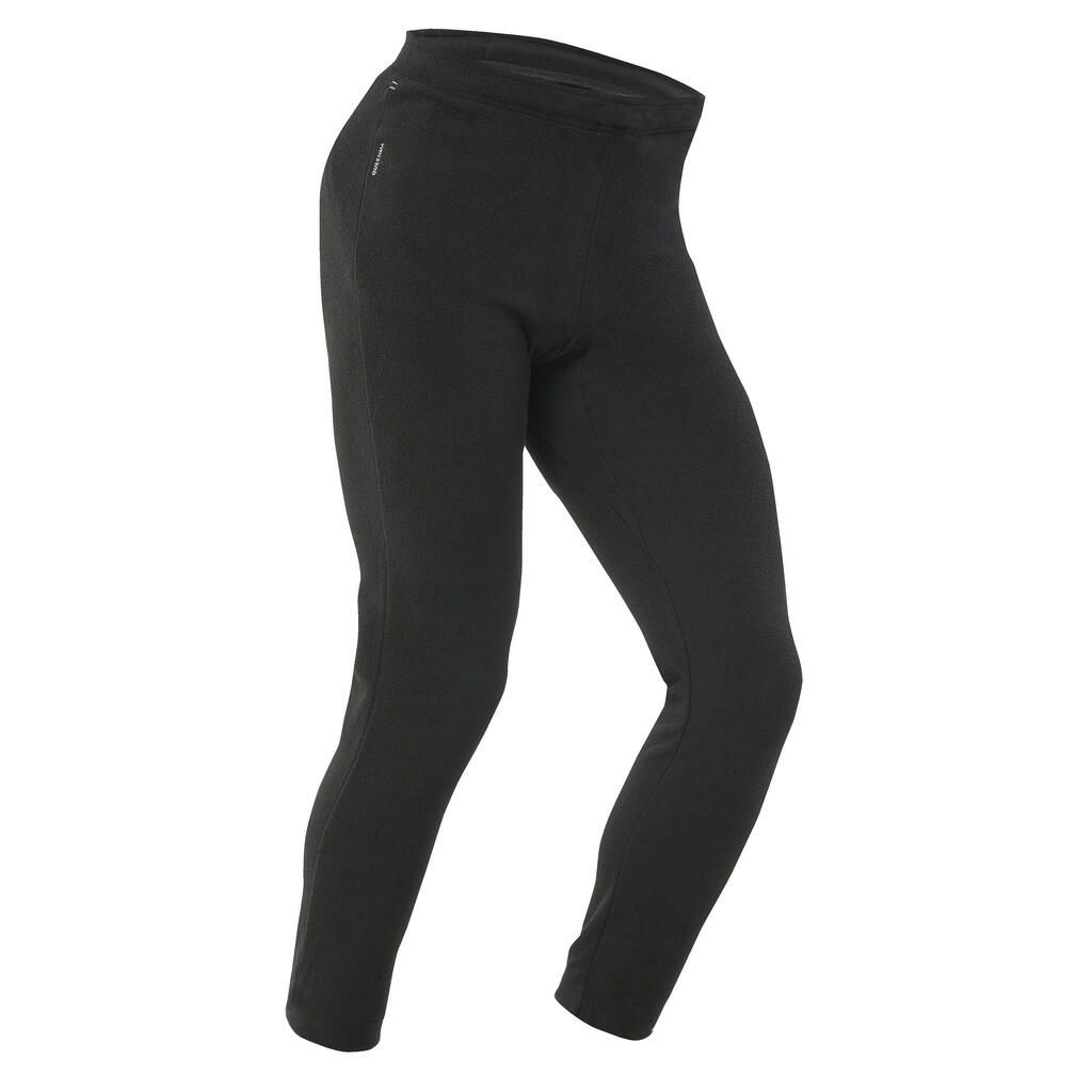 Collant polaire de trek homme, MH100 noir
