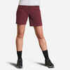 Women's Mountain Biking Shorts Expl 500 - Burgundy