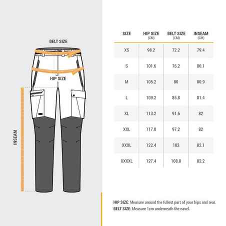 Pantalón de montaña y trekking resistente Mujer  Forclaz MT500