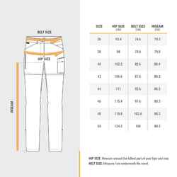 Γυναικείο πολυμορφικό παντελόνι ταξιδιού & πεζοπορίας - TRAVEL 900