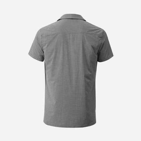 Vyriški trumparankoviai žygių marškiniai „Travel 500 Stretch“, pilki