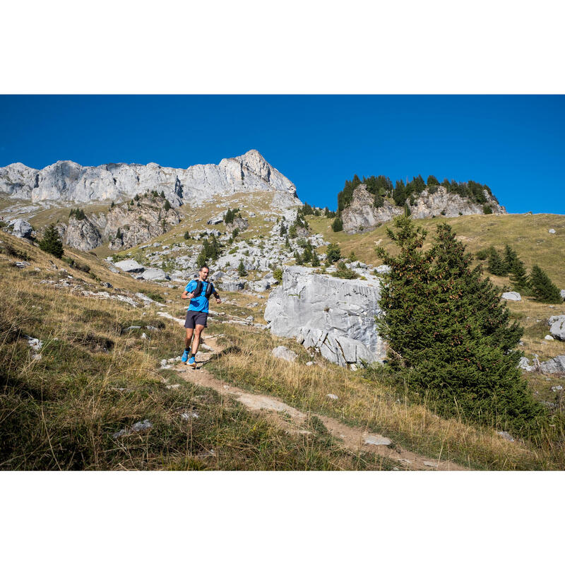 Tricou Alergare Trail Running KIPRUN Run 900 Ultra Albastru Bărbați 