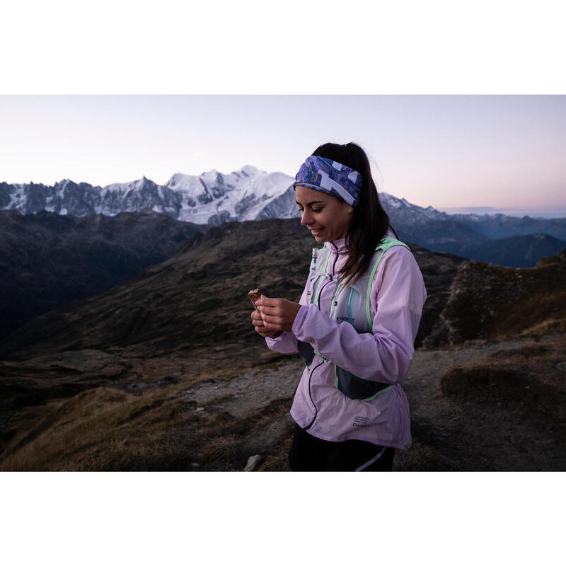 SAC TRAIL RUNNING 8L FEMME VERT MENTHE - VENDU AVEC 2 FLASQUES 500ML