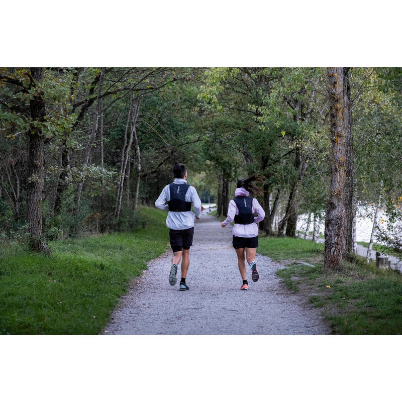 Casaco Corta-vento de Corrida/Trail Running Homem Run 900 Cinzento Prateado