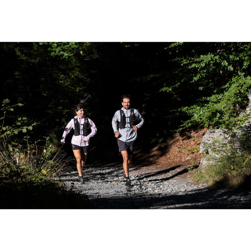 Laufjacke Trailrunning Damen winddicht - Run 900 Wind lila