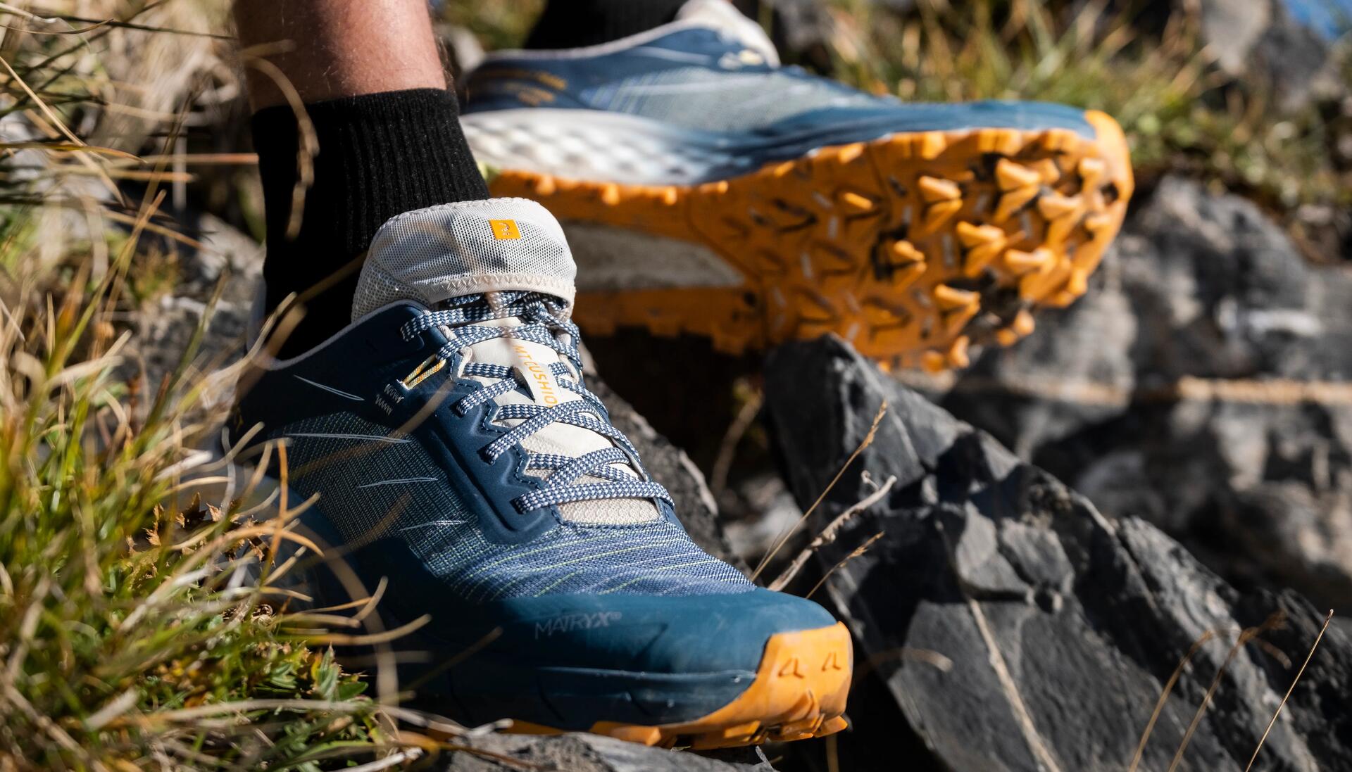 EVADICT Scarpe da trail running da uomo MT CUSHION 2 Turchese