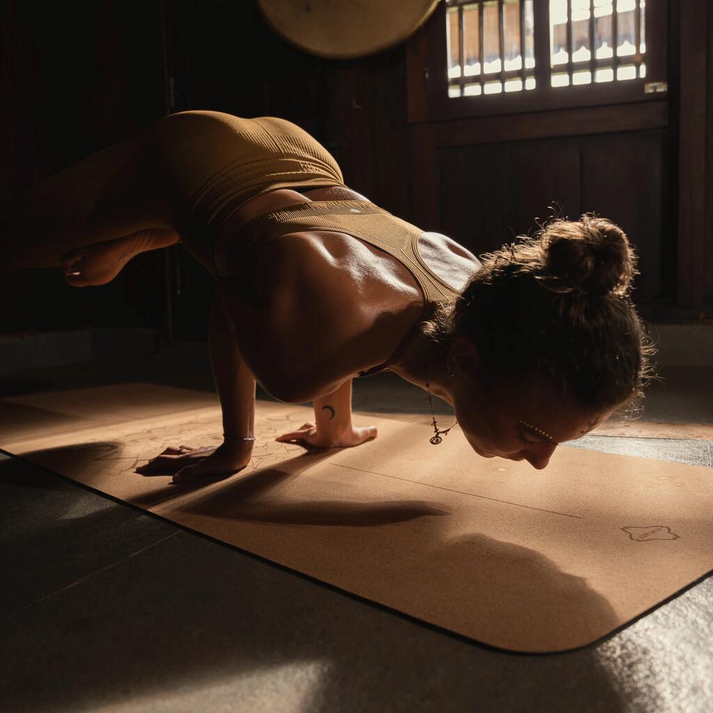 Cork Eco-Designed Yoga Mat 4 mm - Mandala