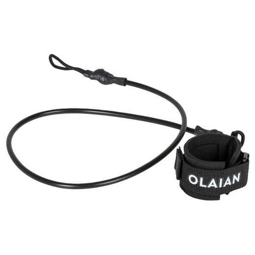 
      100 BODYBOARD wrist leash for beginners - Black
  