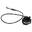 Leash cu mâner Bodyboard 100 negru 