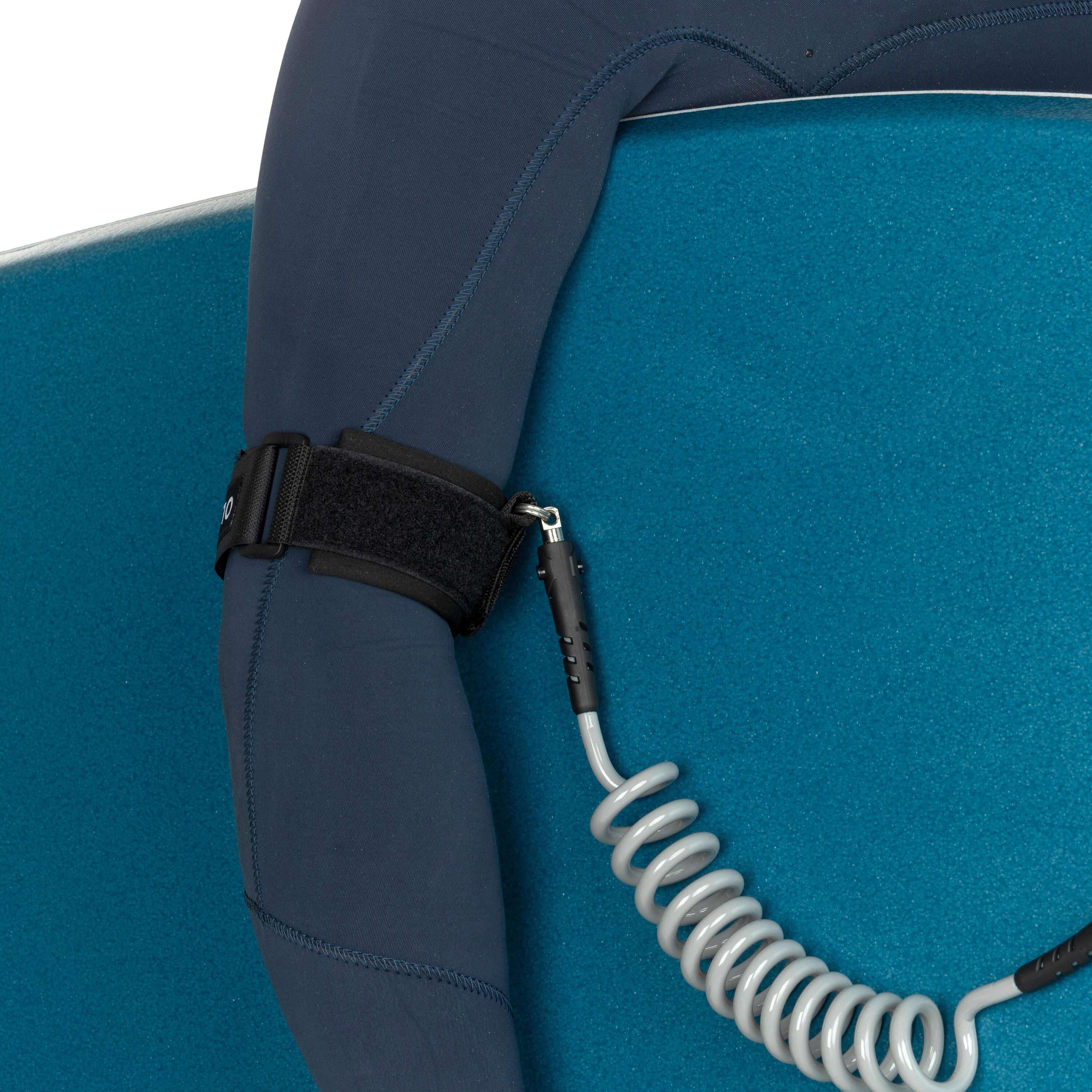 Bodyboard Leash inkl. Plug 2-in-1 Handgelenk Bizeps - 500 grau   6/6