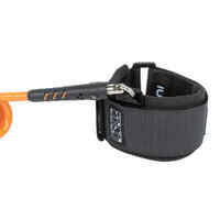 مقود لوح التزلج 2  في 1 يتضمن حلقة السدادة للرسغ والمعصم - 500 برتقالي