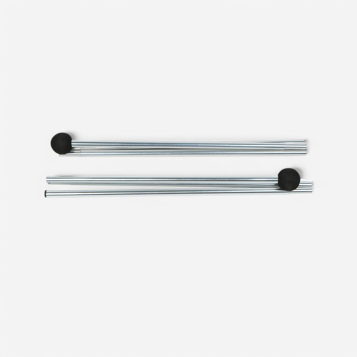 Lot de 2 piquets aluminium auvent de plage / beach tarp