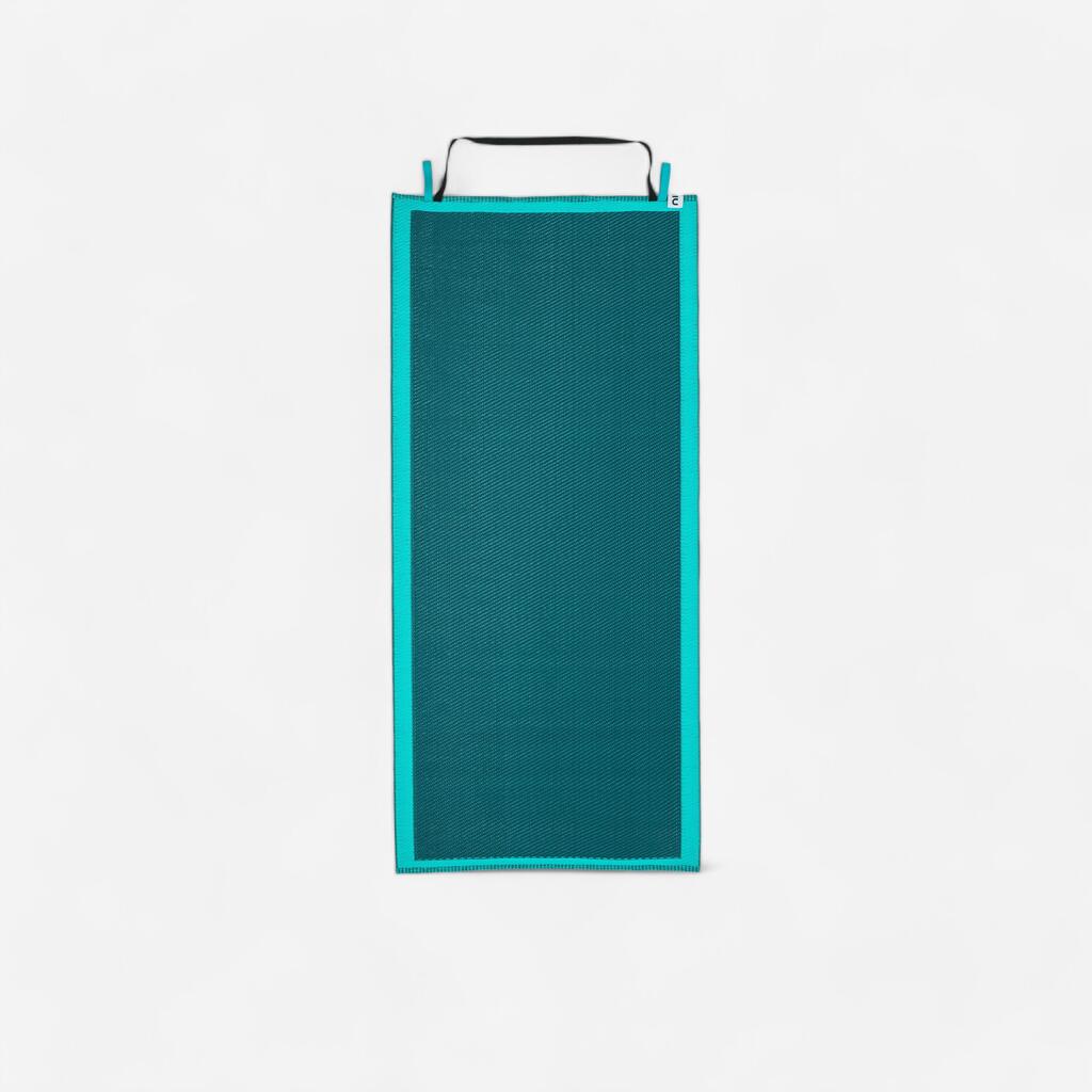 beach mat turquoise blue