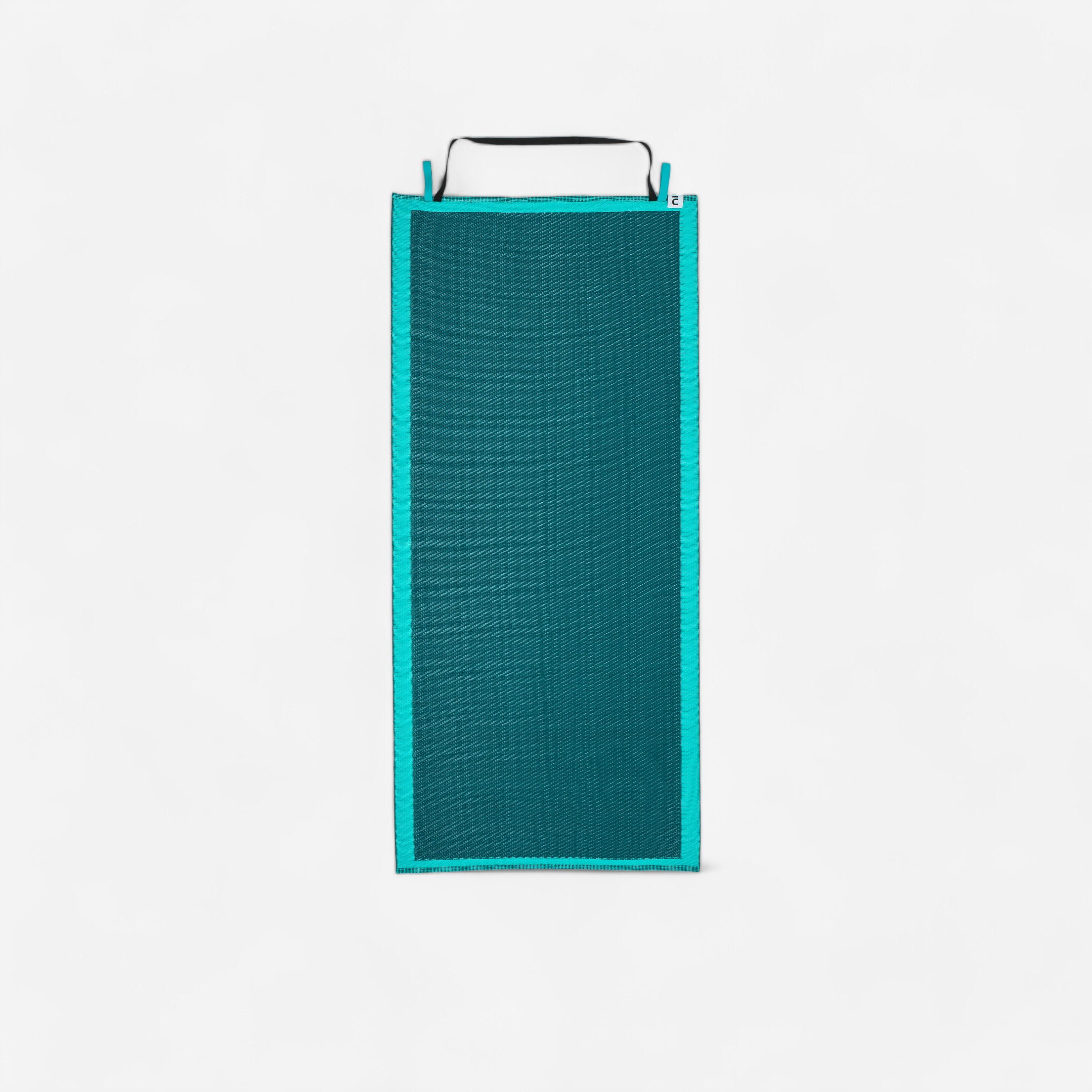 beach mat turquoise blue