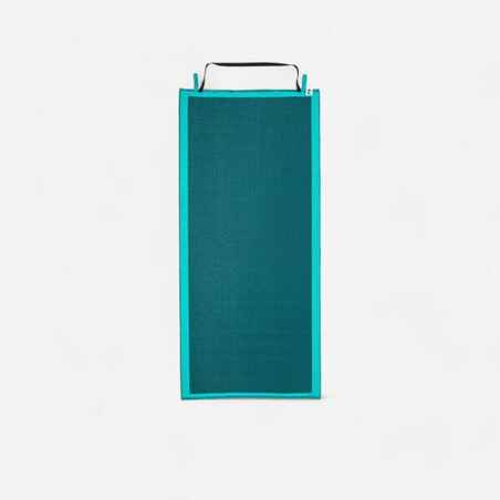 beach mat turquoise blue