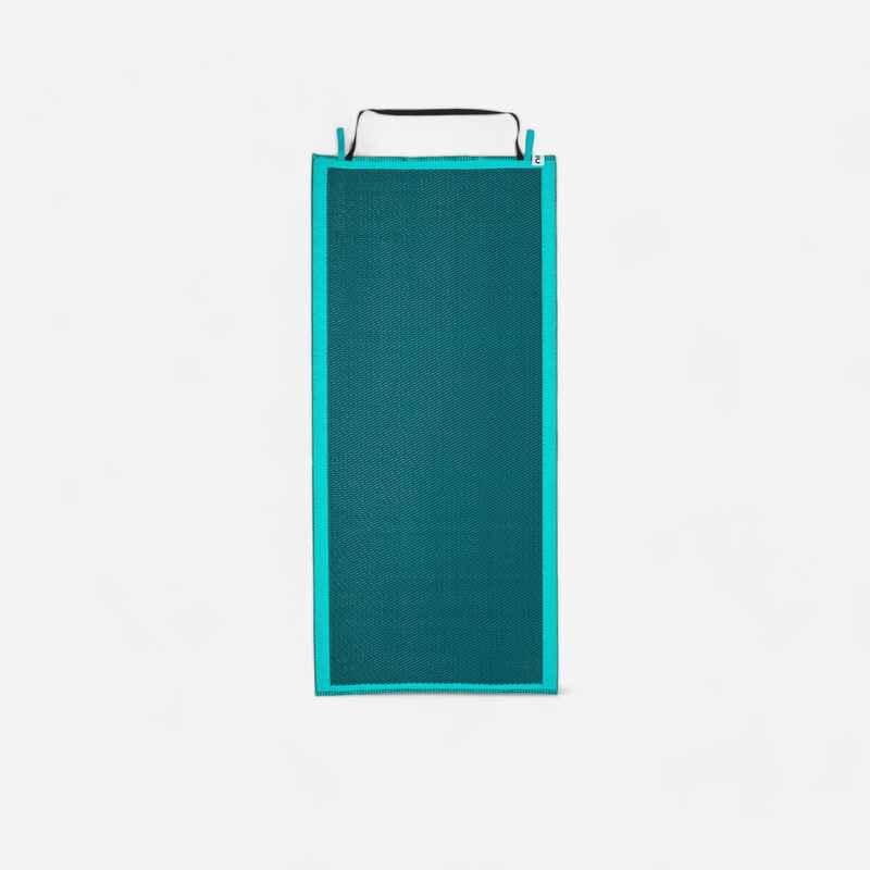 beach mat turquoise blue