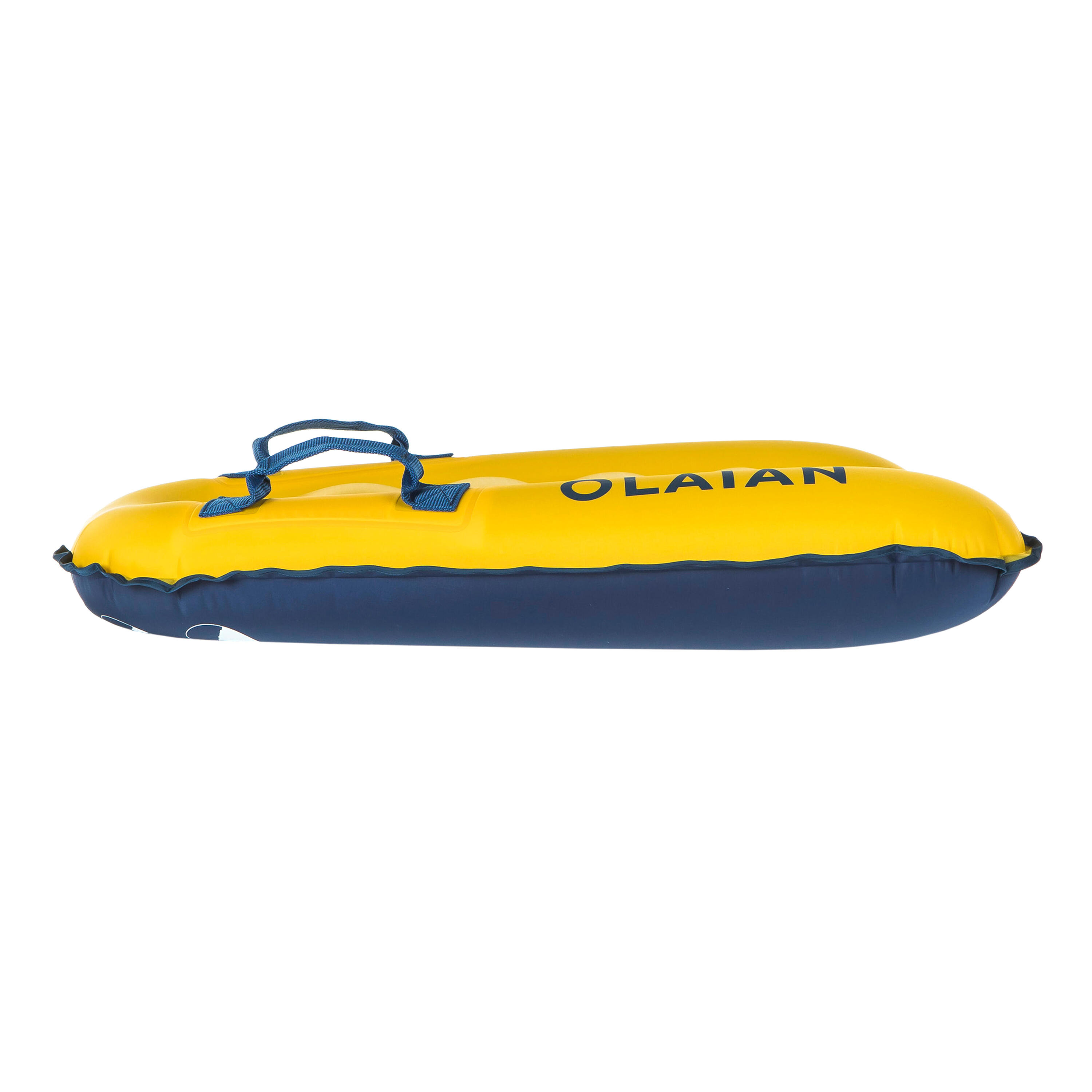 Bodyboard aufblasbar Kinder 15–25 kg gelb 3/9