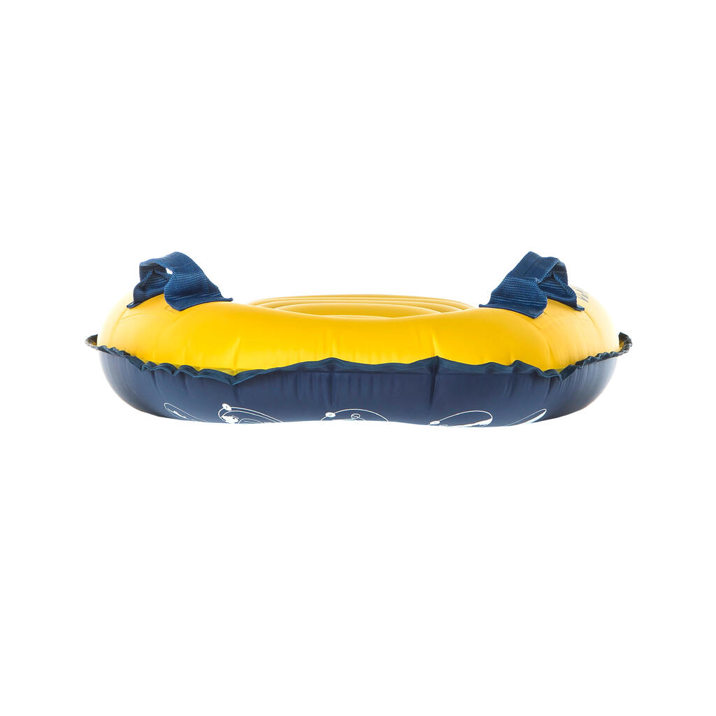 Bodyboard découverte gonflable enfant jaune 4 ans-8 ans (15-25Kg)