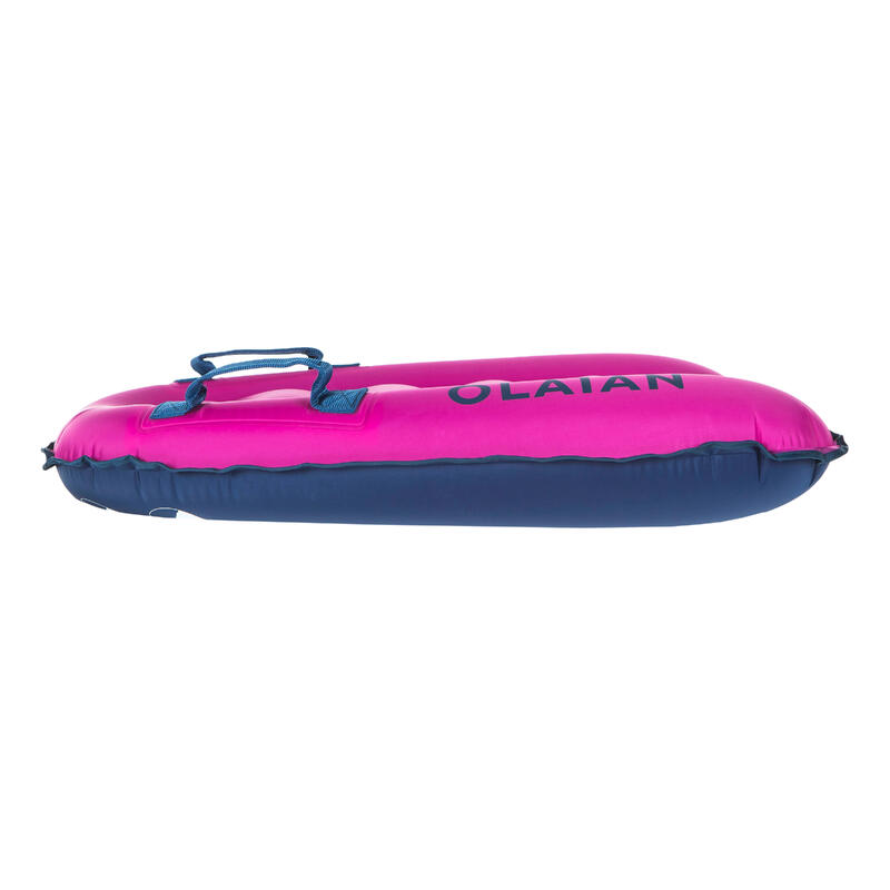 Opblaasbaar bodyboard voor kinderen Discovery roze 4-8 jaar (15-25 kg)