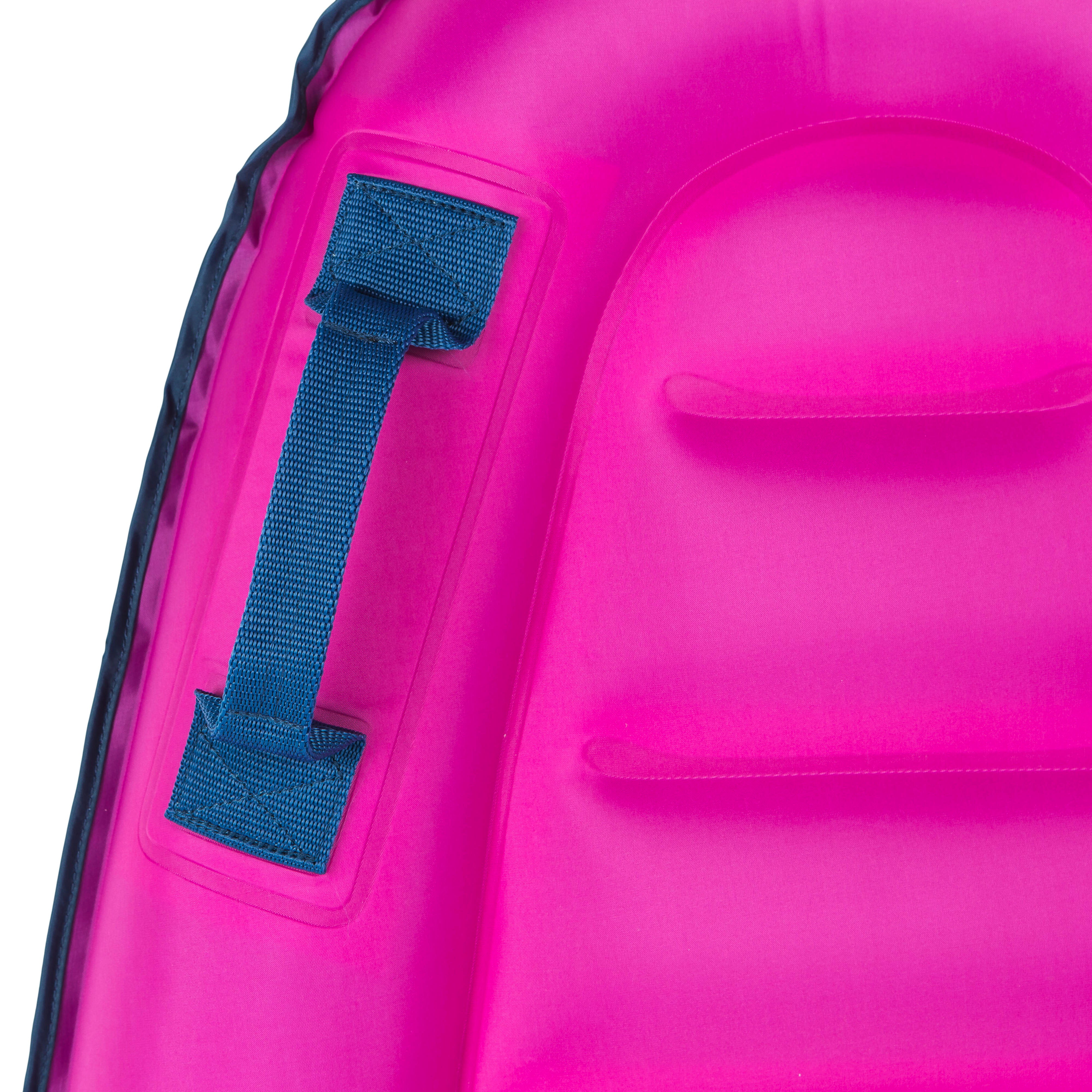 DECATHLON Detský nafukovací bodyboard pre začiatočníkov 4 až 8 rokov (15 až 25 kg) ružový XS · záber 8