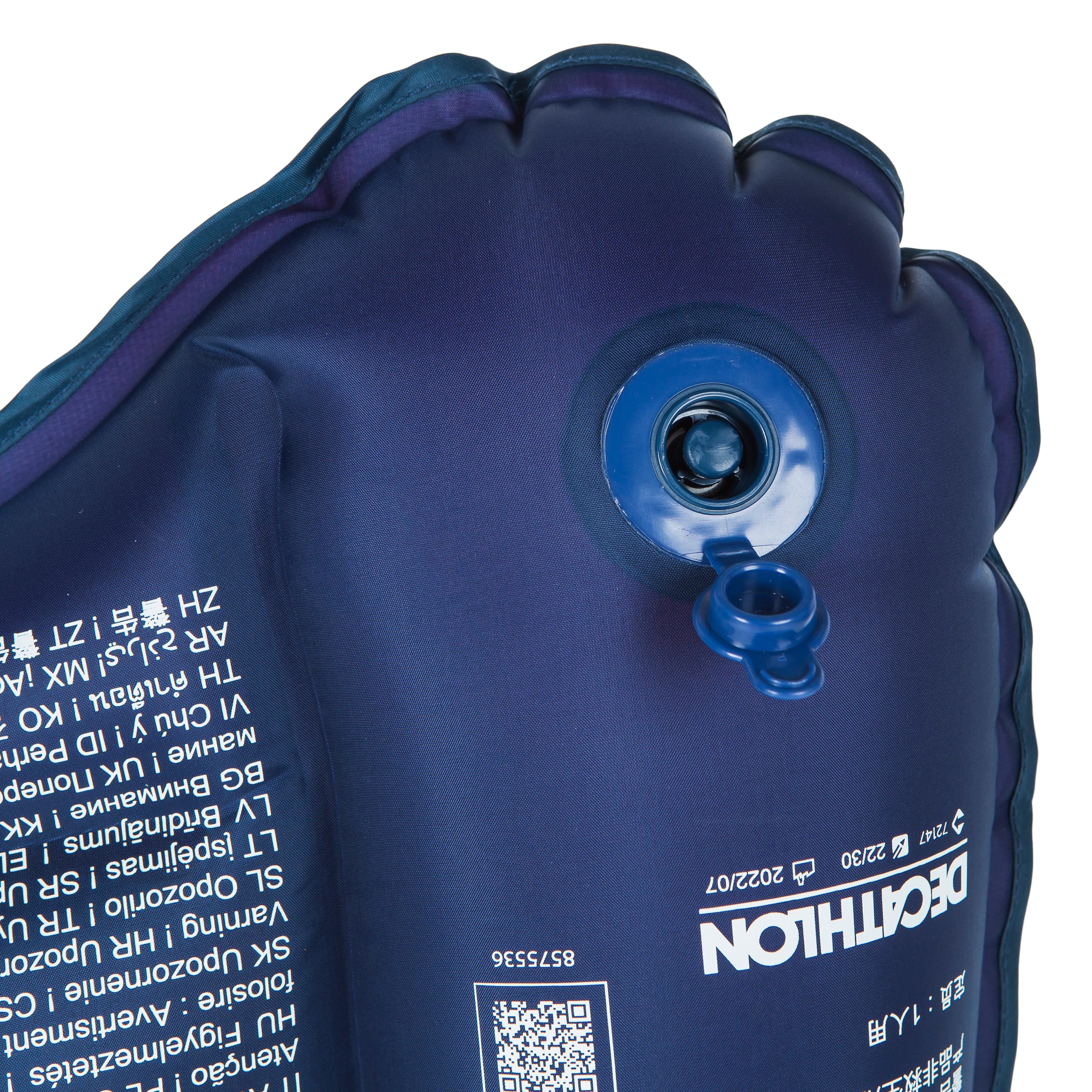 DECATHLON Detský nafukovací bodyboard pre začiatočníkov 4 až 8 rokov (15 až 25 kg) ružový XS · záber 7