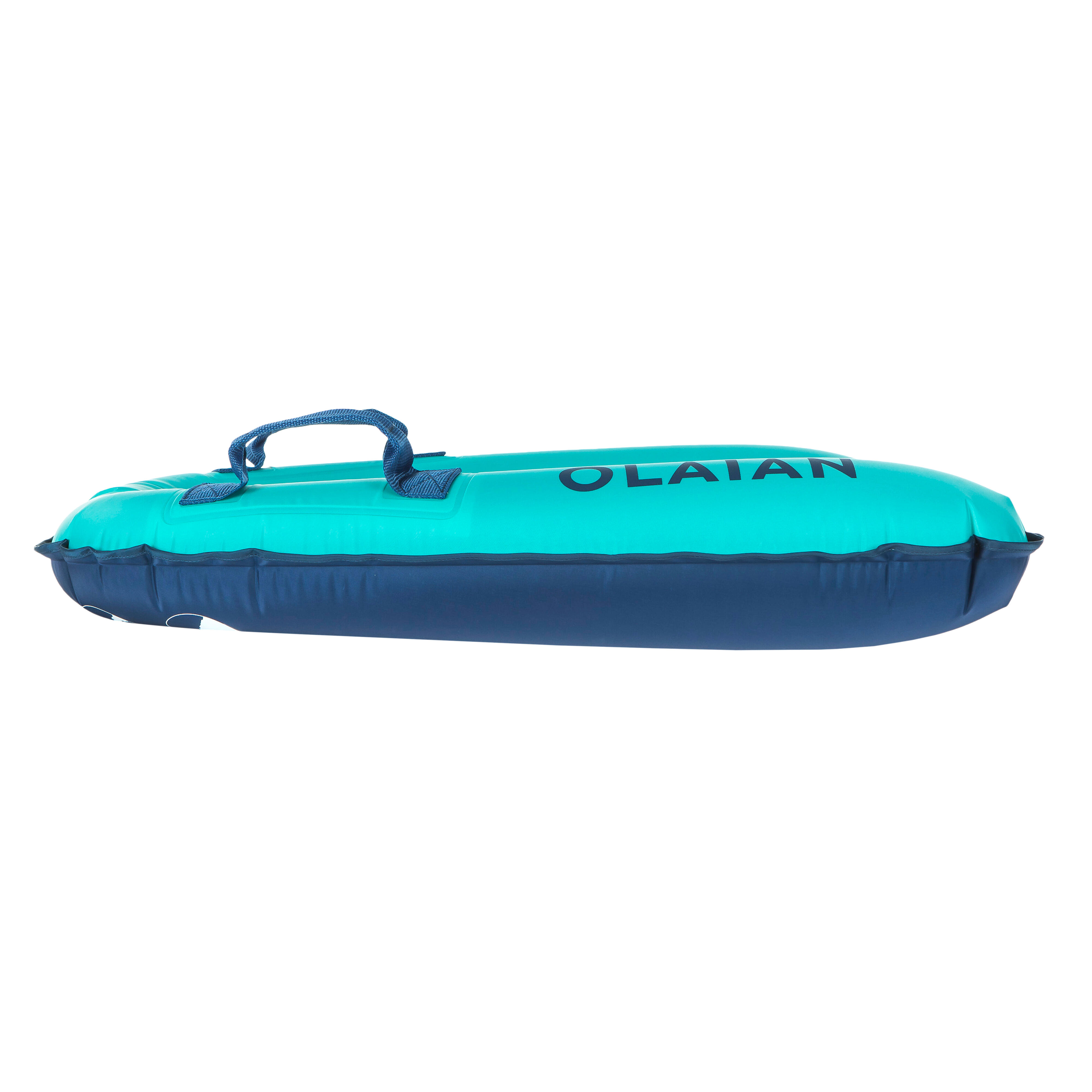 Blue inflatable children's bodyboard 4-8 years (15-25Kg)