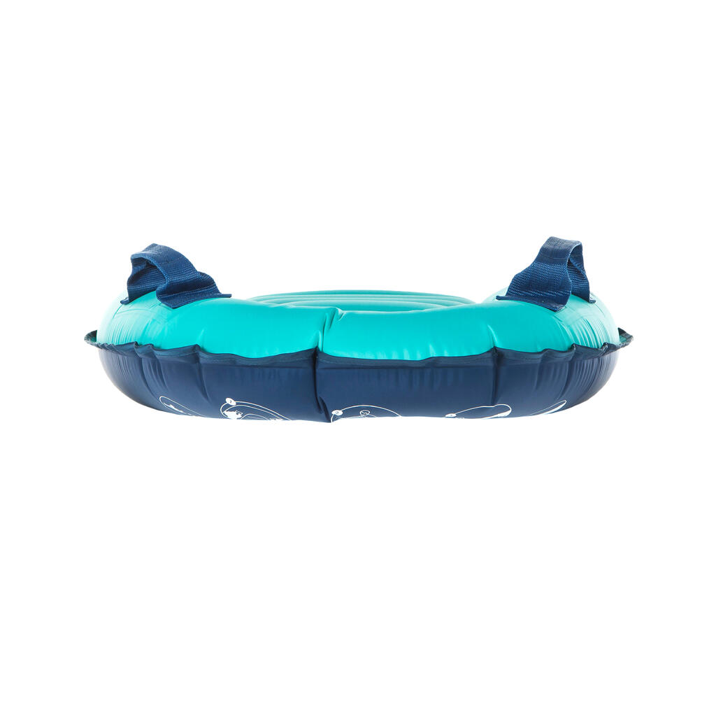 Bodyboard aufblasbar Kinder 15–25 kg gelb