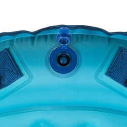 BEGINNER INFLATABLE BODYBOARD - COMPACT BLUE (25-90 KG)