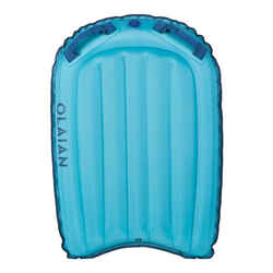 BEGINNER INFLATABLE BODYBOARD - COMPACT BLUE (25-90 KG)