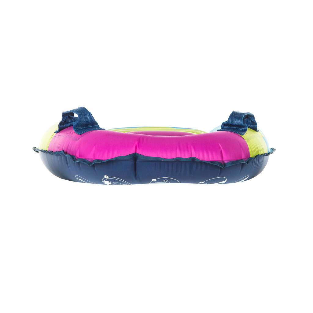 Bodyboard aufblasbar Kinder 15–25 kg gelb