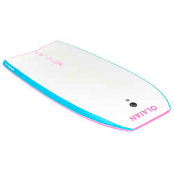 Bodyboard 500 pink white with leash