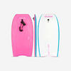 Bodyboard 500 roze wit met leash