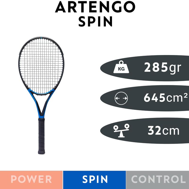 Yetişkin Tenis Raketi - Siyah / Mavi - TR930 SPIN