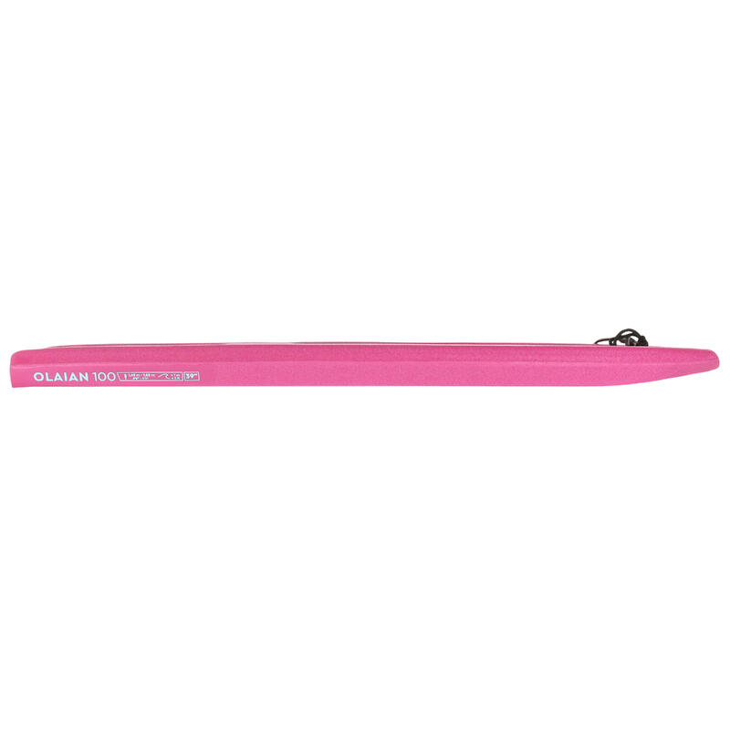 Bodyboard Handgelenk-Leash 100 rosa/blau 