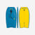 Bodyboard 100 bleu jaune avec leash poignet  - Taille 42'