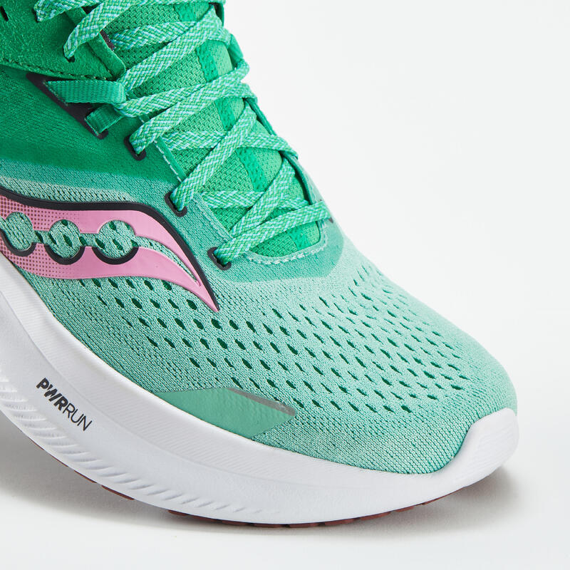 saucony chaussures femme verte