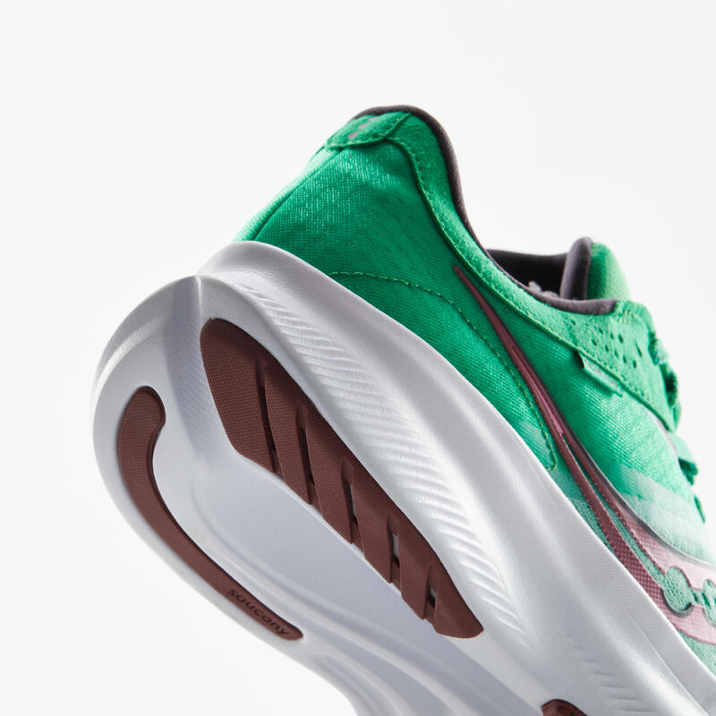 saucony chaussures femme verte