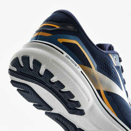 Brooks Ghost 15 men's running shoes - blue/orange