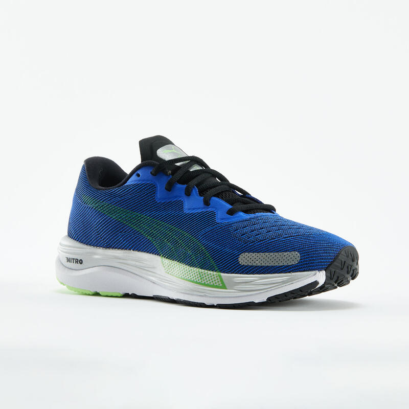 Chaussures running Homme - Velocity Nitro 2 bleu et vert