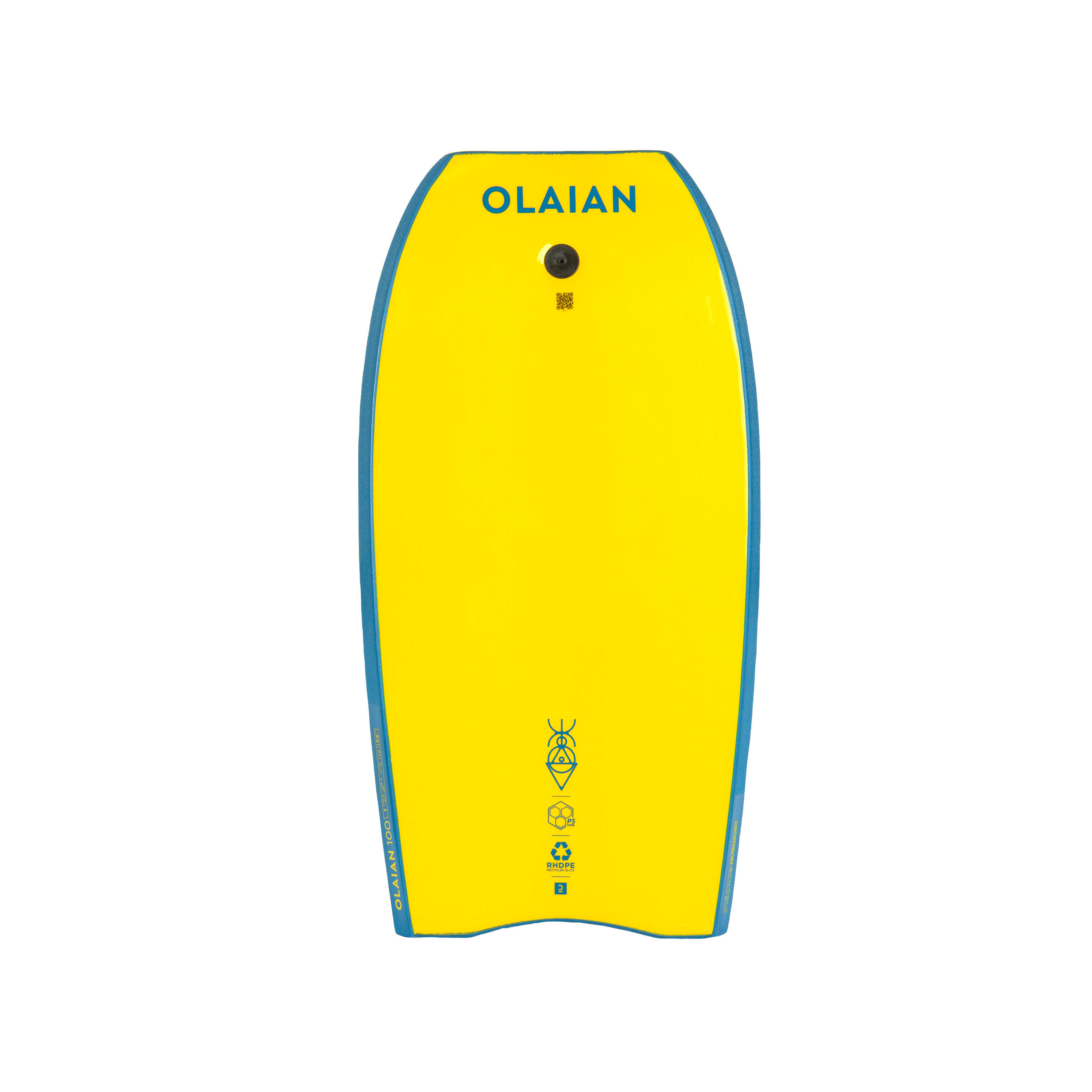 Planche de surf horizontal avec cordon pour poignet enfant, 100 4/10