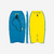 Bodyboard 100 Junior bleu jaune avec leash poignet