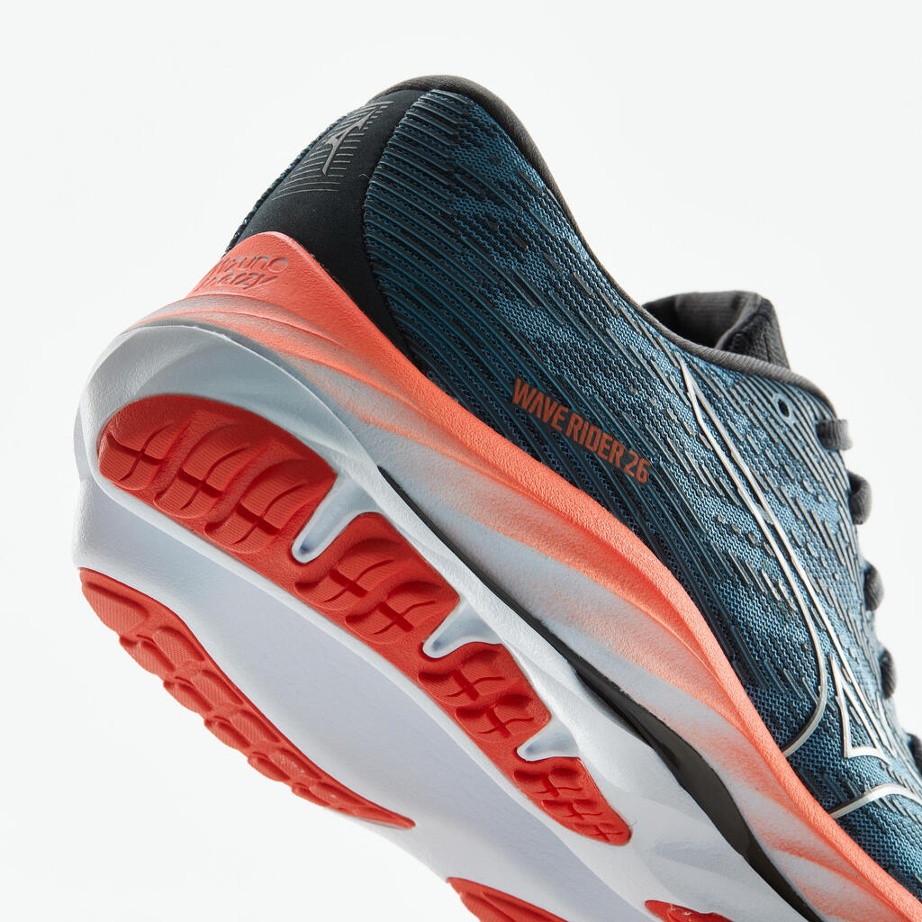 Meeste jooksujalatsid Mizuno Wave Rider 26, hallid/punased