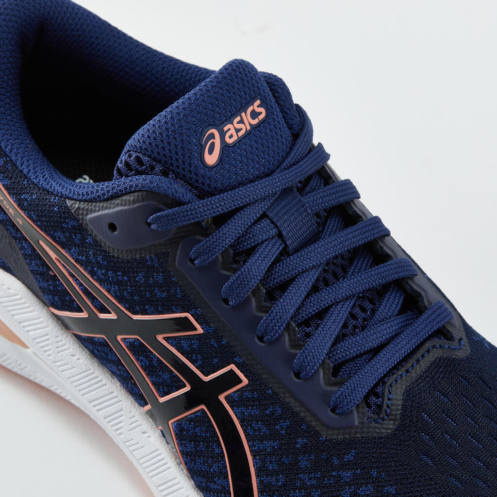 Črni in rožnati ženski tekaški copati ASICS GEL GLYDE 4 