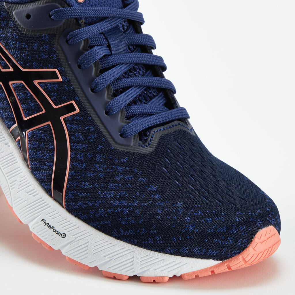 Črni in rožnati ženski tekaški copati ASICS GEL GLYDE 4 