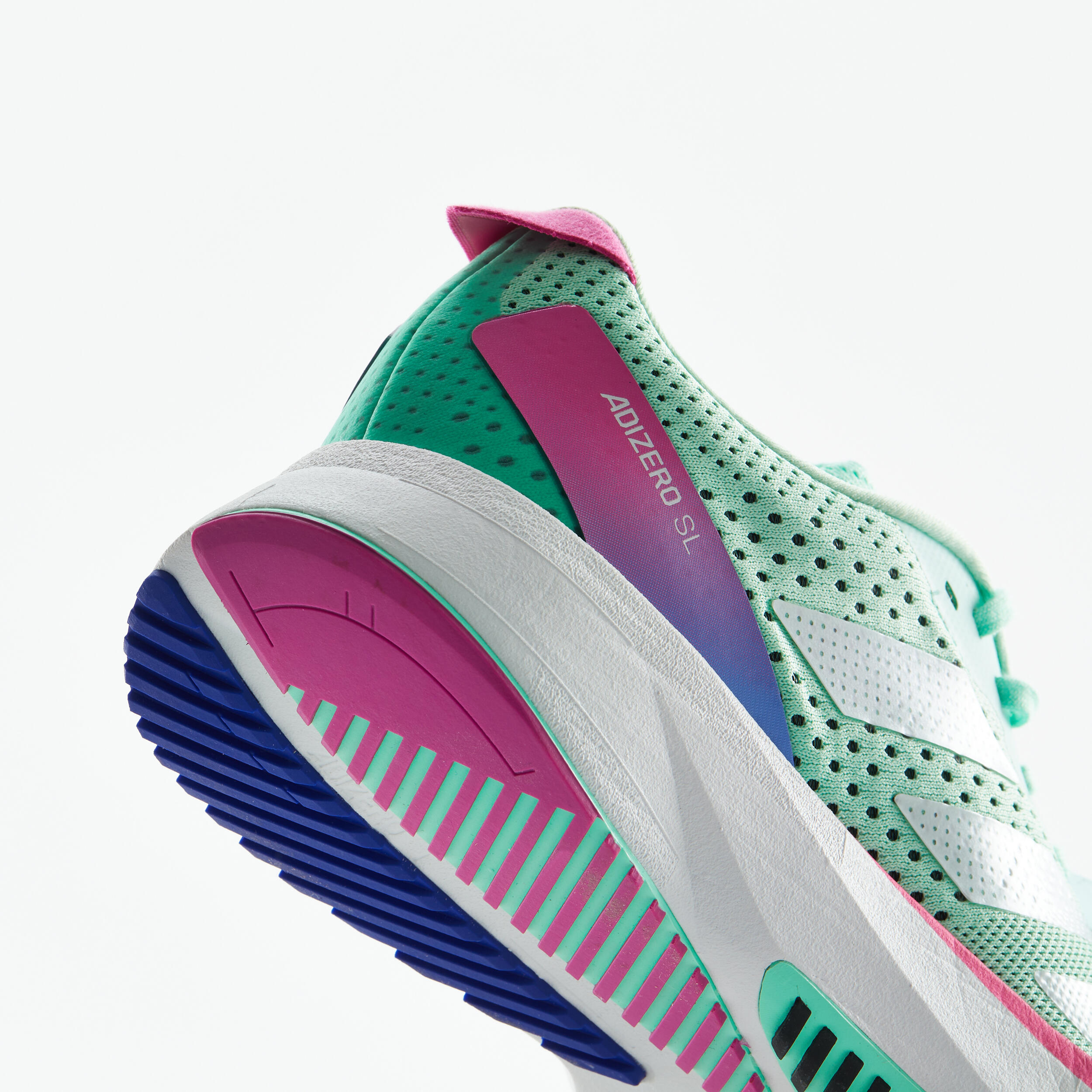 ADIZERO SL WOMEN'S RUNNING SHOE - GREEN 4/8