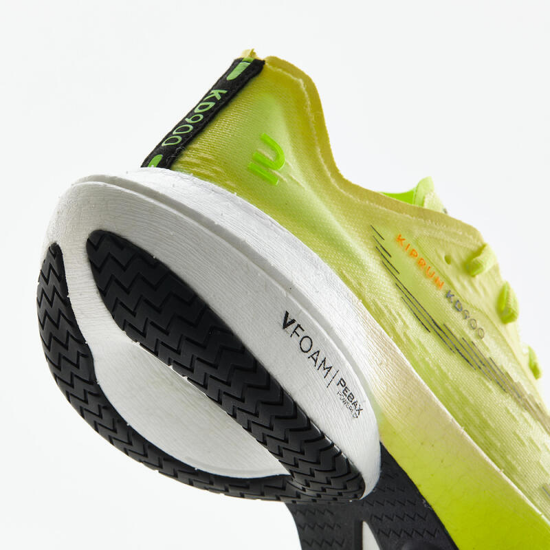 Hardloopschoenen voor heren KD900 geel